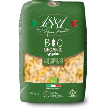 Pasta Berruto Organic Chiffrini Lisci 252