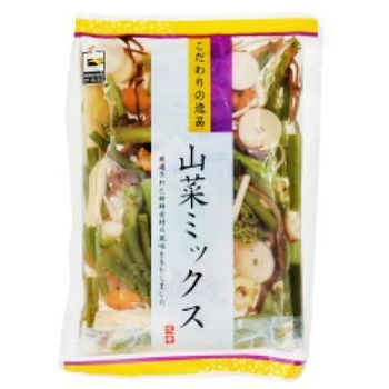 Minamoto Seita Shoji Wild Vegetable Mix Boiled In Water 100g