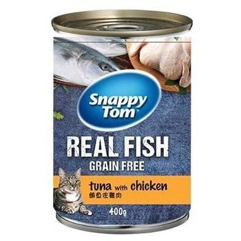 Snappy Tom Cat Real Fish Tuna with Chicken 400g