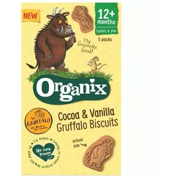 Organix Gruffalo Cocoa & Vanilla Biscuits 100g