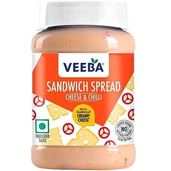 Veeba Sandwich Spread Cheese And Chilli 250g