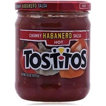 Tostitos Hot Chunky Habanero Salsa 440g
