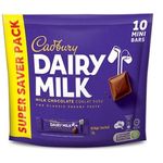 Cadbury Dairy Milk 10 Mini Bars 150g