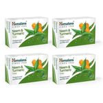 Himalaya Neem and Turmeric Bathing Soap Cleanses and Purifies Skin 125g Pack of 4