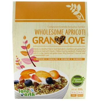 Love Earth Granolove Wholesome Apricot 300g