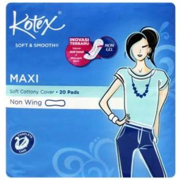 Kotex Soft Smooth Maxi Plus Non Wing 23cm 20s