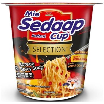Mi Sedaap Instant Cup Korean Spicy Soup 75g