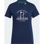 Adidas Women Golf Aeroready Play Green Mock Neck Shirt