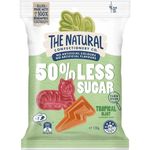 The Natural Confectionery Co 50 Less Sugar Lollies Tropical Blast 130g