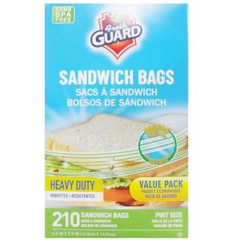 Fresh Guard Sandwich Bags 210 Bags