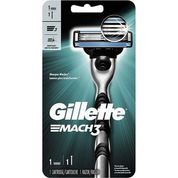 Gillette Mach 3 Razor Handle with 1 Refill Cartidge