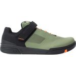 Crankbrothers Stamp Speedlace Men's Mountain Bike Shoes 11 Green/Orange/Black