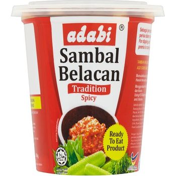Adabi Sambal Belacan Paste Tradition Spicy 180g