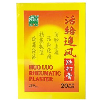 绿叶活络风湿膏贴 Natures Green Huo Luo Rheumatic Plaster - 5 Pieces