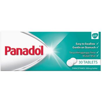 Panadol Paracetamol Tablets 500mg 30 Tablets