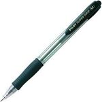 Pilot Super Grip Retractable Ballpoint Pen With 0.7mm Tip 0.3mm Line Width And Black Ink