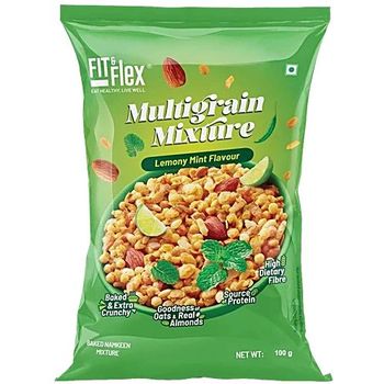 Fit & Flex Multigrain Mixture Lemony Mint Flavour 100g