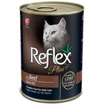 Reflex Plus Pate Canned Adult Cat with Beef 400g