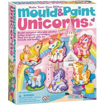 4M Mould and Paint Unicorns