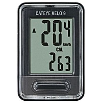 CatEye Velo 9 Wired Bike Computer Black