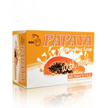 RDL Papaya Whitening Soap with Milk 135g
