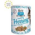 Brit Care Cat Snack Superfruits Herring Cat Treat 100g