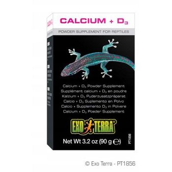 Exo Terra Calcium D3 Powder Supplement 90g