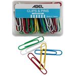 Abel Paper Clips Multi-Colored 50mm