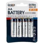 Grabbit AA Battery Super Heavy Duty 4pcs