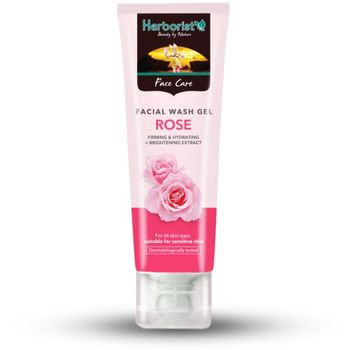 Herborist rose facial wash gel 80ml