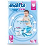 Molfix Extra Dry Pants Medium 58pcs