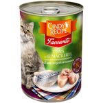 Cindy Recipe Adult Cat Tuna Mackerel Flavor 400g