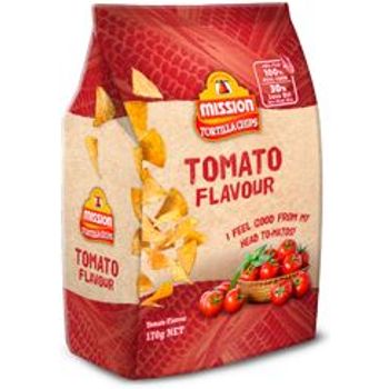 Mission Tomato Flavoured Tortilla Chips 170g