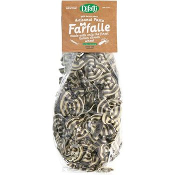 Difatti Artisan Durum Wheat Squid Ink Farfalle Pasta 400g
