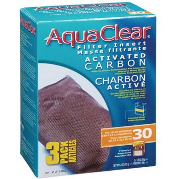 AquaClear Filter Insert Activated Carbon 30 165g