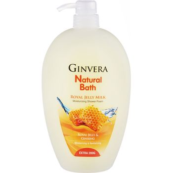 Ginvera Natural Bath Shower Foam Royal Jelly Milk