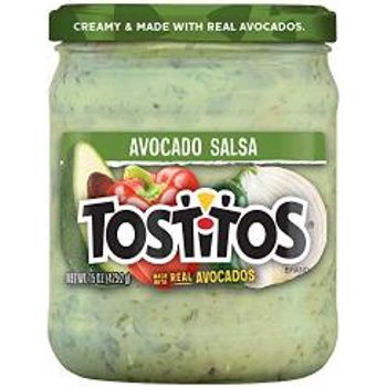 Tostitos Dips Tostitos Avocado Salsa Dip 425g