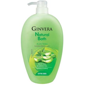 Ginvera Natural Bath Shower Foam Aloe Vera 1000g