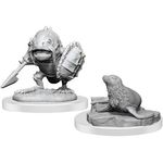 Wizkids Dungeons And Dragons Nolzurs Marvelous Miniatures Locathah And Seal