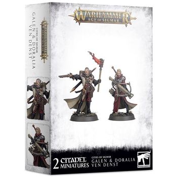 Games Workshop Warhammer Age of Sigmar: Cities of Sigmar: Galen & Doralia Ven Denst