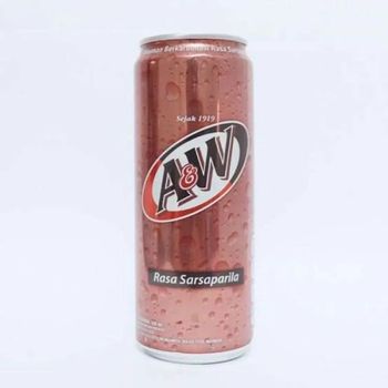 A&W Root Beer Rasa Sarsaparila 330ml