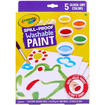 Crayola Paint Spill-Proof Washable