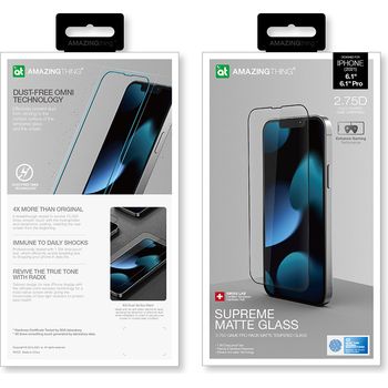 Amazing Thing Radix Supreme Glass for iPhone 13