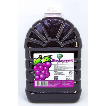 Asia Farm Blackcurrant Juice Cordial 2l