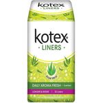 Kotex Fresh Liners Longer And Wider Aloe Vera Panty 32 Liner