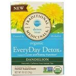 Traditional Medicinals Organic Everyday Detox Dandelion Herbal Tea Supports Liver Kidney Function Pack Of 2 32 Tea Bags Total
