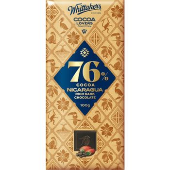 Whittakers Destination Nicaragua Nicaraguan Heirloom Dark 100g