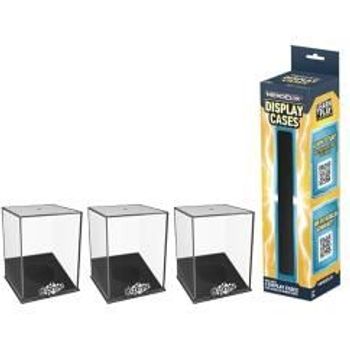 Wizkids HeroClix Single Figure Display 3 Pack Protective Cases