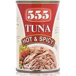 555 Tuna Flakes Hot And Spicy 155g