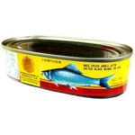 Dace Goreng Syiling Helang Dengan Kacang Sauda Masin Dalam Minyak 184g